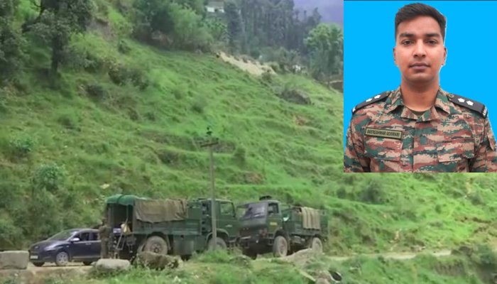 जम्मू-कश्मीर में आतंकवाद विरोधी अभियान के दौरान लेफ्टिनेंट बीरेश्वर शहीद, दो साल पहले ज्वाइन की थी आर्मी