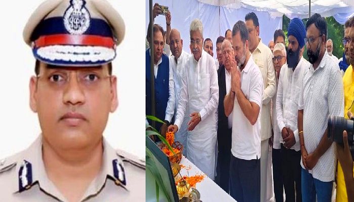 IPS Puran Kumar Suicide: पूरन कुमार के परिजनों से मिले राहुल गांधी, बोले- तमाशा बंद करे सरकार