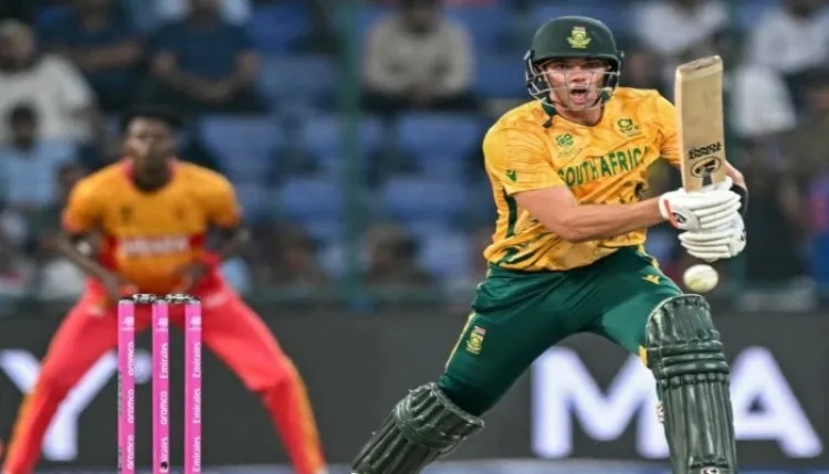 SA vs ZIM: साउथ अफ्रीका ने जिम्बाब्वे को 43 रन से रौंदा