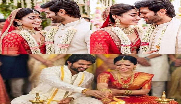 Rashmika Mandanna Wedding: केले के पत्तों का मंडप...तेलुगु रीति-रिवाज में फेरे, एक-दूजे के हुए रश्मिका-विजय देवरकोंडा