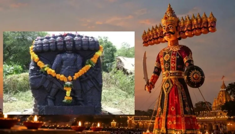 महाराष्ट्र का एक ऐसा गांव जहां दशहरे के दिन होती है रावण की पूजा