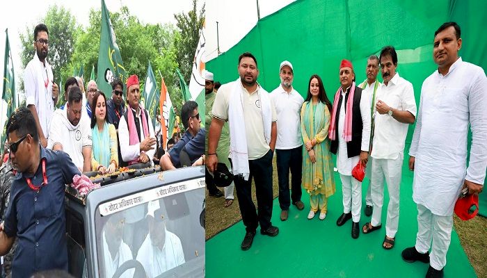 Voter Adhikar Yatra: राहुल-तेजस्वी की 'वोटर अधिकार यात्रा' में सपा मुखिया अखिलेश यादव की एंट्री