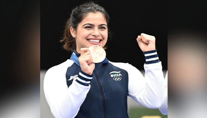 Asian Shooting Championship : मनु भाकर ने 10 मीटर एयर पिस्टल में कांस्य पदक जीता