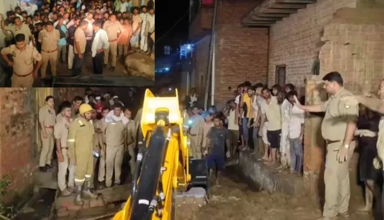 मुजफ्फरनगर में दर्दनाक हादसाः  बारिश में भरभराकर गिरा मकान, पिता समेत 4 बच्चों की मौत