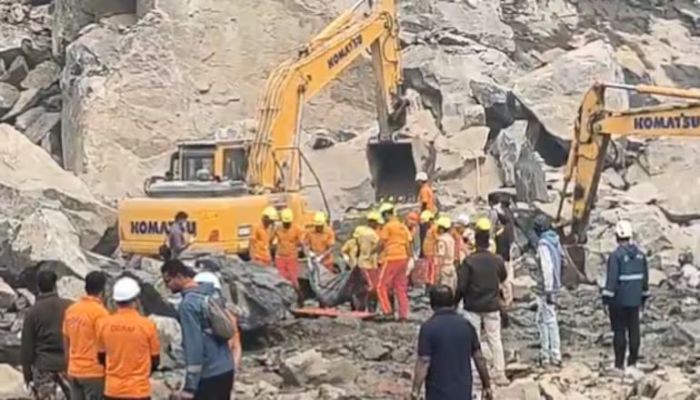 ओडिशाः पत्थर खदान के समय बड़ा हादसा, ब्लास्ट में गिरी चट्टान, कई मजदूरों के मरने की अशंका