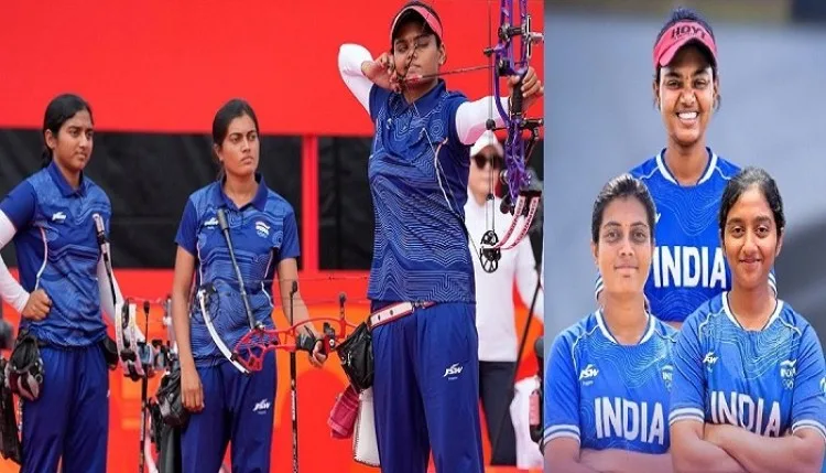 Asian Games: भारत की बेटियों ने तीरंदाजी में वर्ल्ड रिकॉर्ड के साथ जीता गोल्ड