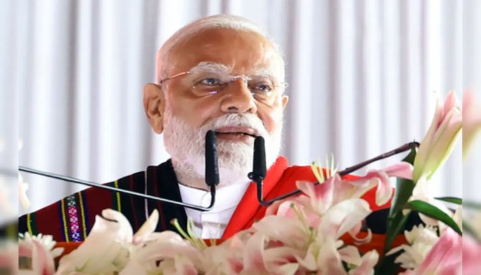PM Modi ने मणिपुर को दी करोड़ों की सौगात, Manipur को बताया मां भारती के मुकुट का रत्न