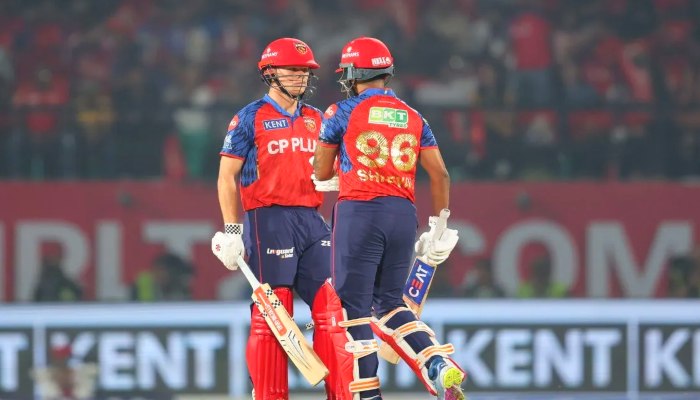 PBKS vs DC Live Score: पंजाब किंग्स ने दिल्ली कैपिटल्स के सामने रखी 211 रनों की चुनौती, प्रियांश-अय्यर ने ठोके अर्धशतक