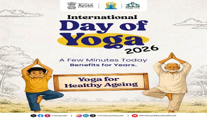 International Yoga Day 2026: बढ़ती उम्र में योग से निरोग रहेगा स्वास्थ्य, जानें इस साल की थीम