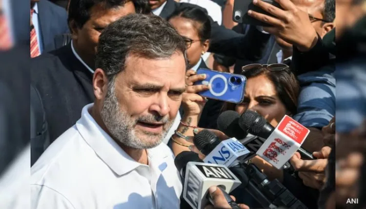 संसद में घमासान: धर्मेंद्र प्रधान के इस्तीफे पर अड़ा विपक्ष, राहुल गांधी बोले- 'फिर बंद किया गया मेरा माइक'