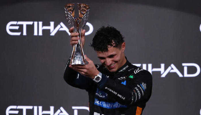 Lando Norris Created History : 423 अंक जुटाकर बने पहली बार फॉर्मूला-1 वर्ल्ड चैंपियन