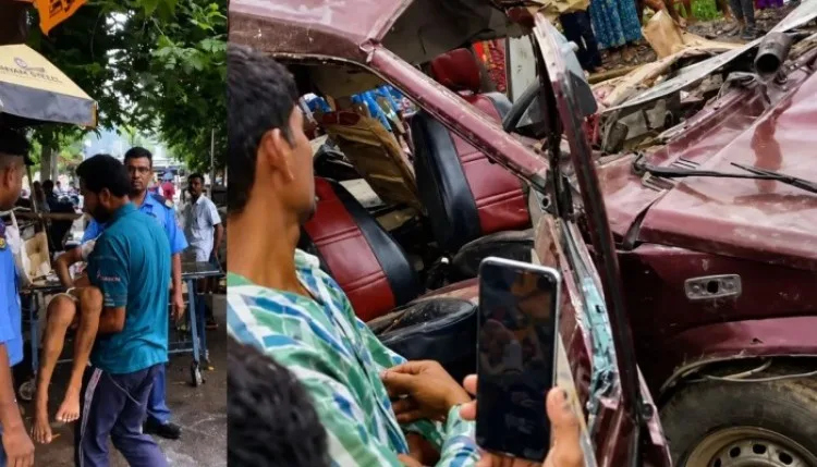 मुर्शिदाबाद में स्कूल वैन को ट्रेन ने मारी टक्कर, तीन छात्रों समेत चार की मौत