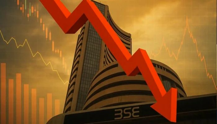 Share Market Crash: औंधे मुंह गिरा शेयर बाजार ! सेंसेक्स 1451 तो निफ्टी 476 अंक टूटा, निवेशकों के 12 लाख करोड़ डूबे