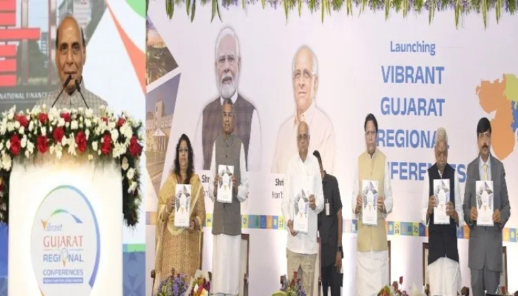 विकसित भारत की रफ्तार को मिलेगी नई उड़ान: राजनाथ सिंह बोले- क्षेत्रीय उद्योग, रक्षा निर्माण और नवाचार ही बनेंगे भारत की सबसे बड़ी ताकत