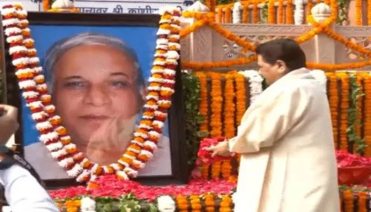 महापरिनिर्वाण दिवस पर कांशीराम को भारत रत्न देने की मांग दोहरायी