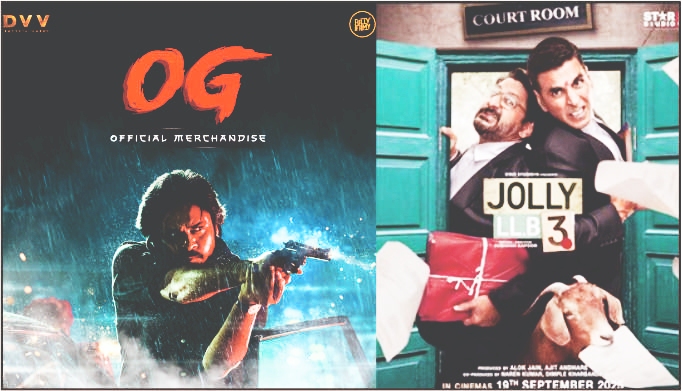 पवन कल्याण की 'ओजी' ने बॉक्स ऑफिस पर रचा इतिहास, 'जॉली एलएलबी 3' को कड़ी टक्कर