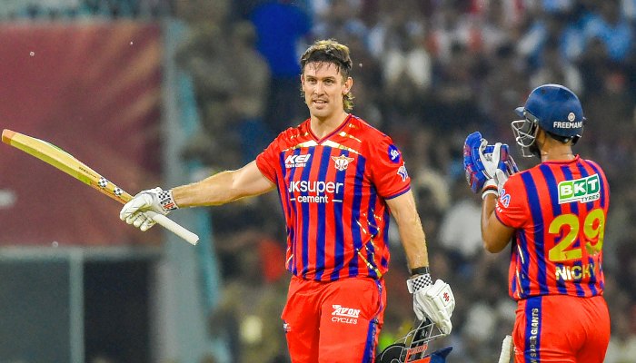 LSG vs RCB Live:  मार्श का तूफानी शतक, एलएसजी ने आरसीबी को दिया 209 रनों का लक्ष्य