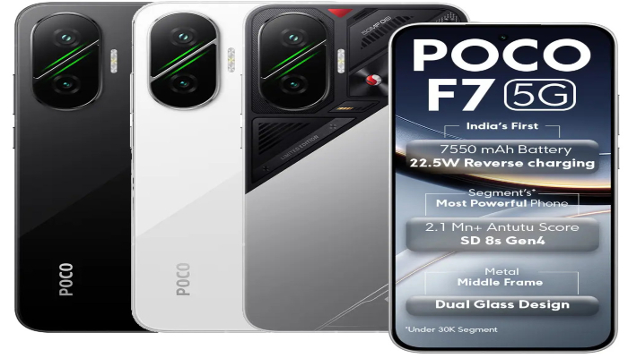 POCO F7 Launched: POCO ने मार्केट में लॉन्च किया नया स्मार्टफोन, मोबाइल से लैपटॉप चार्ज करने की भी सुविधा