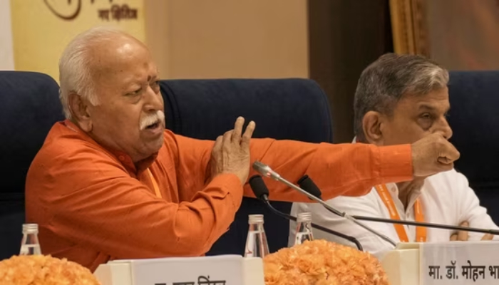 RSS On BJP President : आरएसएस का भाजपा के आंतरिक मामलों में हस्तक्षेप नहीं, मोहन भागवत का बड़ा बयान