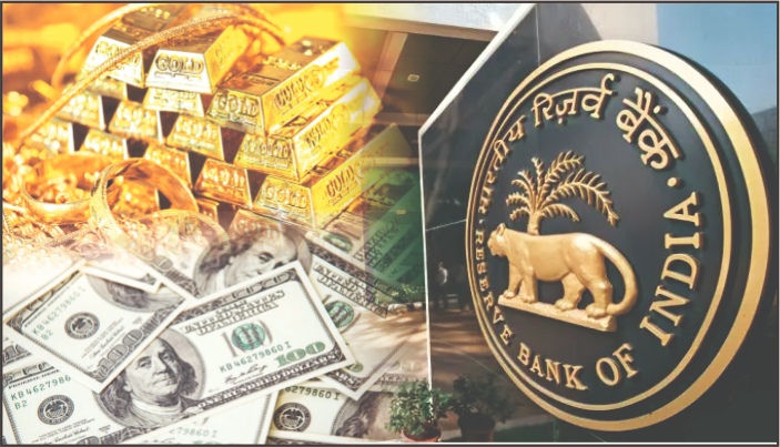 सोने की चमक से दमका भारत का फॉरेक्स रिजर्व, 700 अरब डॉलर के करीब पहुंचा विदेशी मुद्रा भंडार, गोल्ड रिजर्व में रिकॉर्ड उछाल