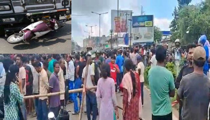 Ranchi Road Accident: तेज रफ्तार ट्रक ने स्कूटी सवार मां-बेटी को कुचला, आक्रोशित लोगों ने किया चक्का जाम