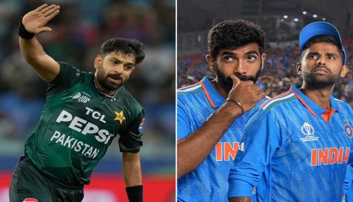Rauf, Bumrah, Suryakumar : हारिस राउफ को मिला दो मैचों का बैन, सुर्यकुमार यादव और जसप्रीत सस्ते में छूटे