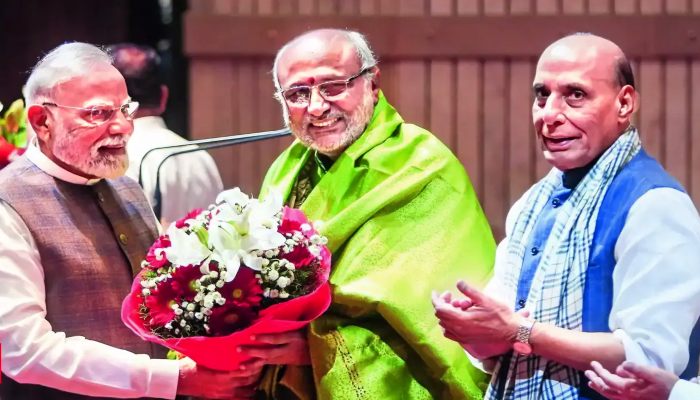 उपराष्ट्रपति बनने पर प्रधानमंत्री मोदी समेत कई अन्य नेताओं ने दी सीपी राधाकृष्णन को बधाई