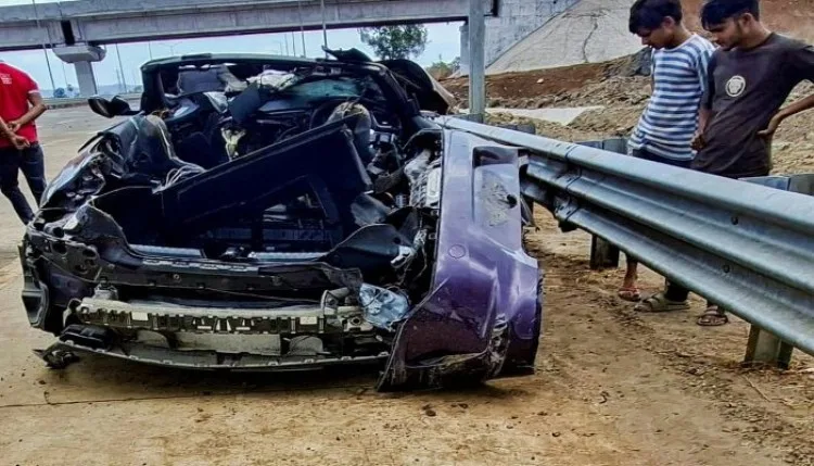Thane Bmw Crash: 251 की रफ्तार बनी मौत! BMW डिवाइडर से टकराई, बर्थडे पार्टी से लौट रहे 2 दोस्तों की मौत