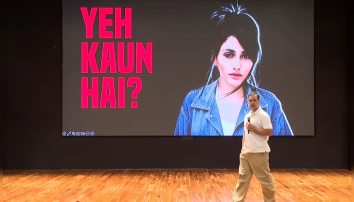 Rahul Gandhi Allegations : हरियाणा में 22 वोट पर एक मॉडल की तस्वीर, जिसने अलग-अलग नामों से वोट डाले, बिहार में भी गड़बड़ी की आशंका