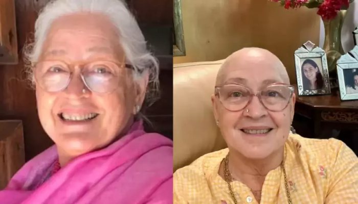 Nafisa Ali Bald Look : नफीसा अली ने शेयर किया बाल्ड लुक, कैंसर की चौथी स्टेज में हैं एक्ट्रेस... प्रशंसकों ने स्वस्थ होने की कामना की