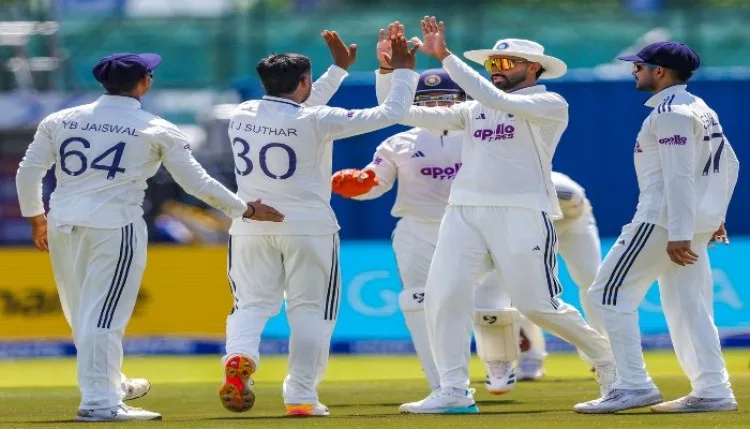 IND vs SL 1st Test: श्रीलंका की पहली पारी 284 रनों पर सिमटी