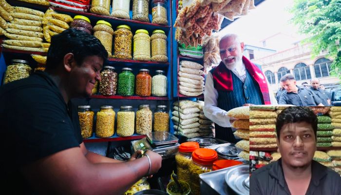 बम से उड़ा देंगे...प्रधानमंत्री Modi को झालमुड़ी खिलाने वाले दुकानदार विक्रम को मिली धमकी, पाकिस्तान से आई कॉल