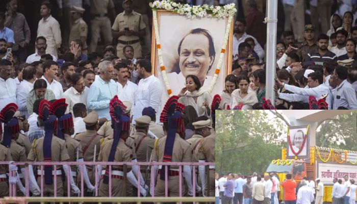 Ajit Pawar: बारामती में राजकीय सम्मान के साथ होगा अजित पवार का अंतिम संस्कार, नम आंखों से समर्थक दे रहे अंतिम विदाई