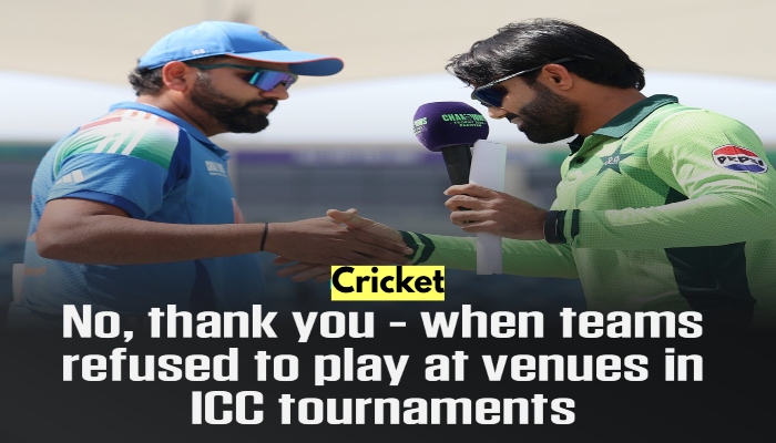 ICC Tournaments Refusal History : जब सुरक्षा और राजनीति बनी क्रिकेट की राह में रोड़ा, ICC टूर्नामेंट्स में मैचों के बहिष्कार का इतिहास