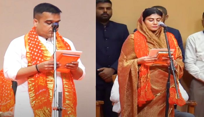 Gujarat Cabinet: भूपेंद्र सरकार में हर्ष संघवी बने डिप्टी सीएम, रिवाबा जडेजा समेत 19 नए मंत्रियों ने ली शपथ