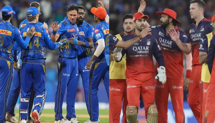 Indian Premier League 2026 : क्या रॉयल चैलेंजर्स बेंगलुरु के खिलाफ प्लेऑफ की उम्मीदें जिंदा रख पाएगी मुंबई इंडियंस, जानें... हेड टू हेड रिकॉर्ड?
