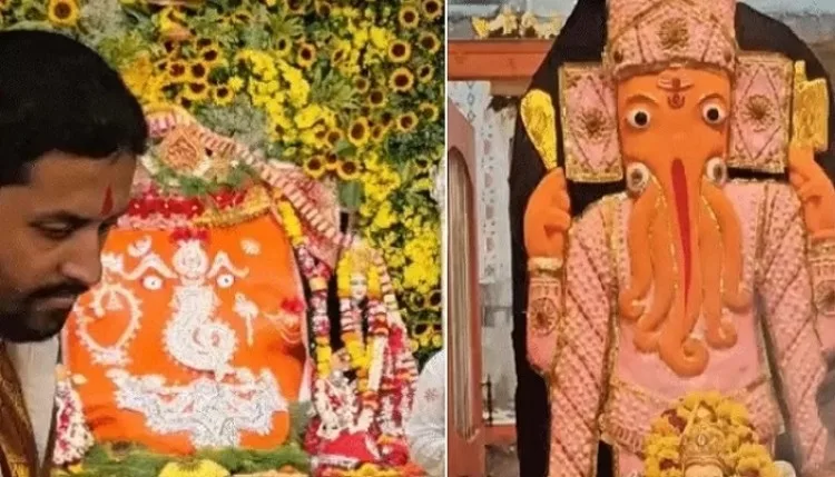 गणेश चतुर्थी पर महाकाल में चढ़े 5.51 लाख मोदक, खजराना में भव्य श्रृंगार