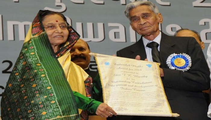 बॉलीवुड का खास दिन : पहली बार सिनेमेटोग्राफर वी.के. मूर्ति को मिला दादा साहब फाल्के अवॉर्ड