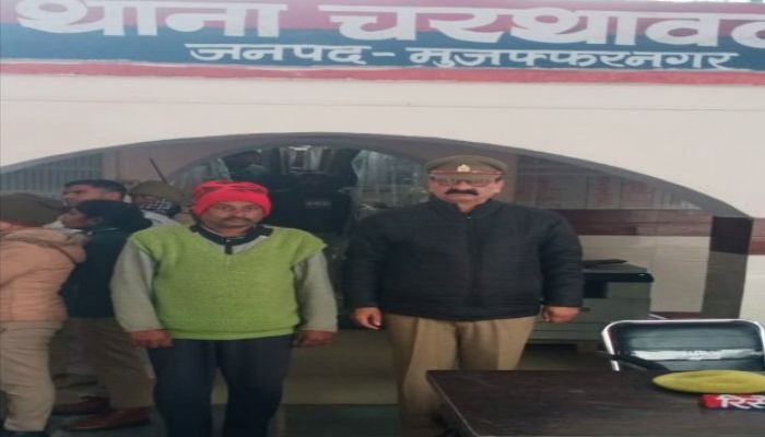 चरथावल पुलिस ने अवैध शराब के साथ एक अभियुक्त को किया गिरफ्तार, भेजा जेल