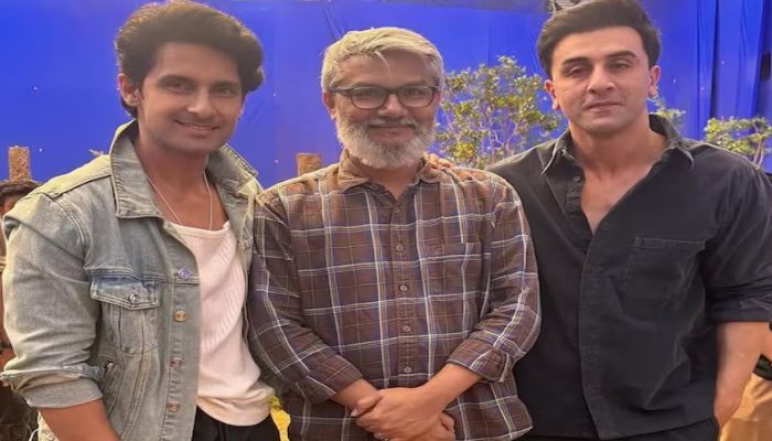 रवि दुबे ने 'रामायण' के सेट से शेयर की तस्वीर, रणबीर भी उनके साथ