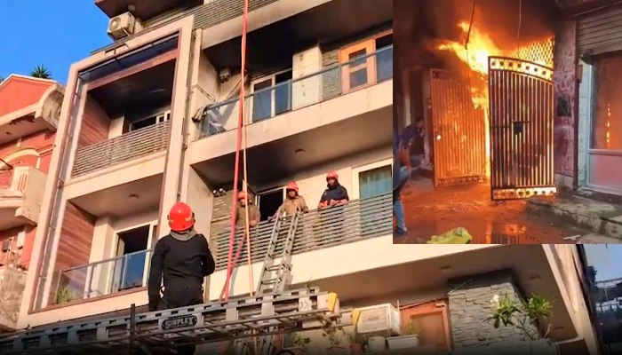 दिल्ली में मौत का तांडव:  AC ब्लास्ट से 4 मंजिला बिल्डिंग में लगी भीषण आग, 9 लोग जिंदा जले