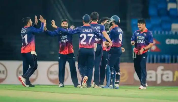 WI vs NEP : नेपाल ने दो बार की विश्व चैंपियन टीम को दी 90 रनों से मात... जीती टी20 सीरीज