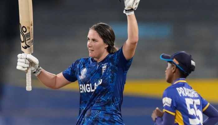 Women World Cup : इंग्लैंड कप्तान नेट सेवियर ब्रंट का शतक, श्रीलंका को मिला 254 रन का लक्ष्य