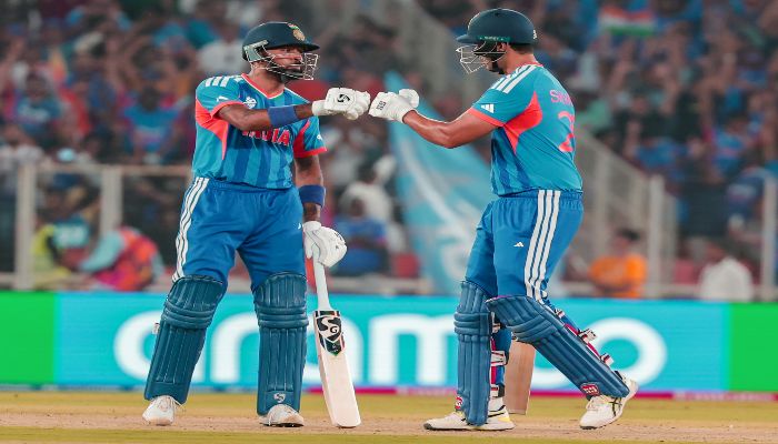 IND vs NED T20 World Cup 2026 : टीम इंडिया ने लगाया 'जीत का चौका', बल्ले के बाद गेंद से चमके शिवम दुबे