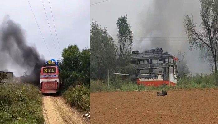 Jaipur Bus Accident: जयपुर में हाईटेंशन लाइन की चपेट में आई बस में लगी आग, तीन की मौत, कई झुलसे