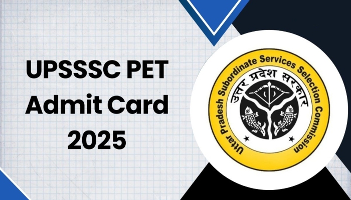 ​​​​​​​UPSSSC PET 2025: प्रारंभिक अर्हता परीक्षा के लिए सिटी स्लिप जारी, एडमिट कार्ड जल्द ही डाउनलोड के लिए उपलब्ध