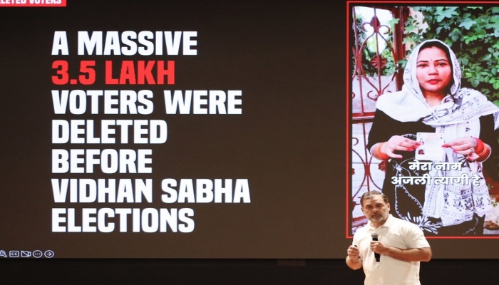 कौन सच्चा-कौन झूठा?: Rahul Gandhi Vote Chori Allegations को लेकर भाजपा लाई सोनीपत की अंजलि का नया वीडियो