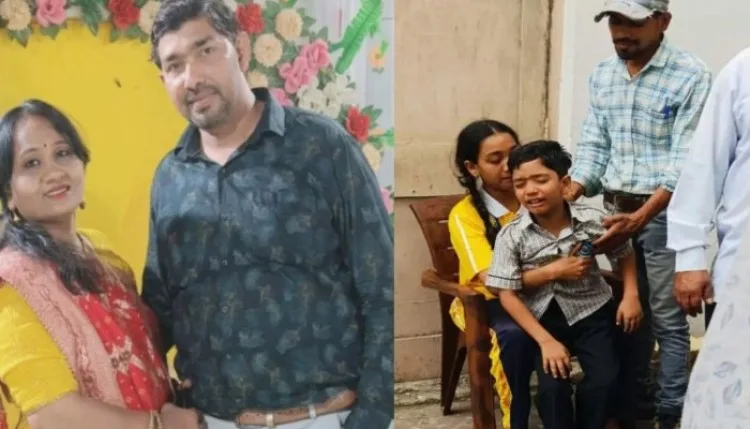 इंदौर में पति ने की पोस्टल असिस्टेंट पत्नी की धारदार हथियार से हत्या, आरोपी फरार, बच्चों का रो-रोकर बुरा हाल