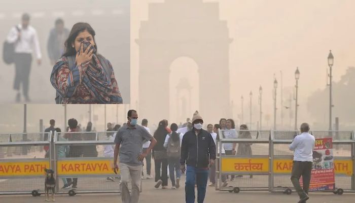 Delhi Pollution: दिल्ली-NCR की दमघोंटू हवा में सांस लेना हुआ दुश्वार, 400 से कम नहीं हो रहा AQI