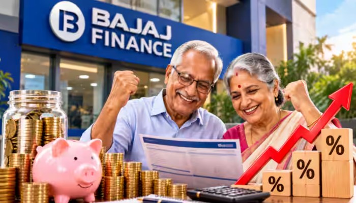 Bajaj Finance FD rates-Senior Citizen FD-8.25% interest